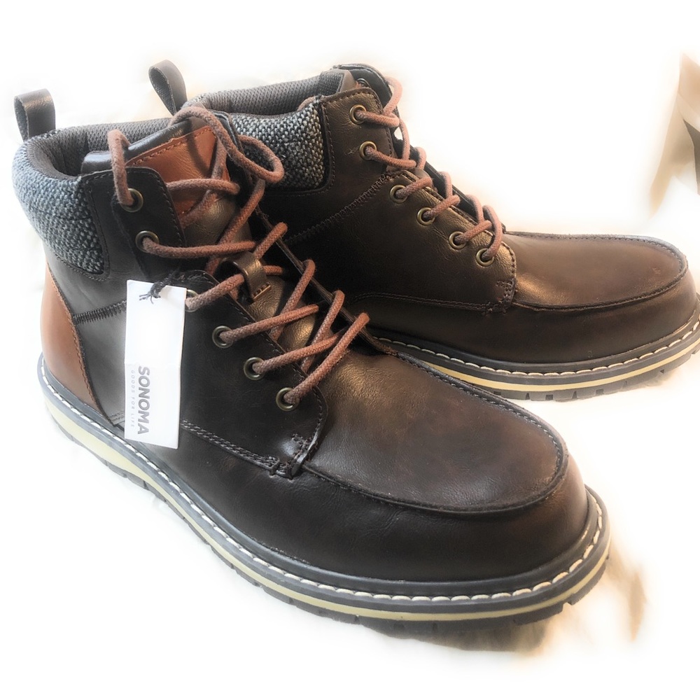 Sonoma Goods For Life boots. Size 10.5 Color Brown
